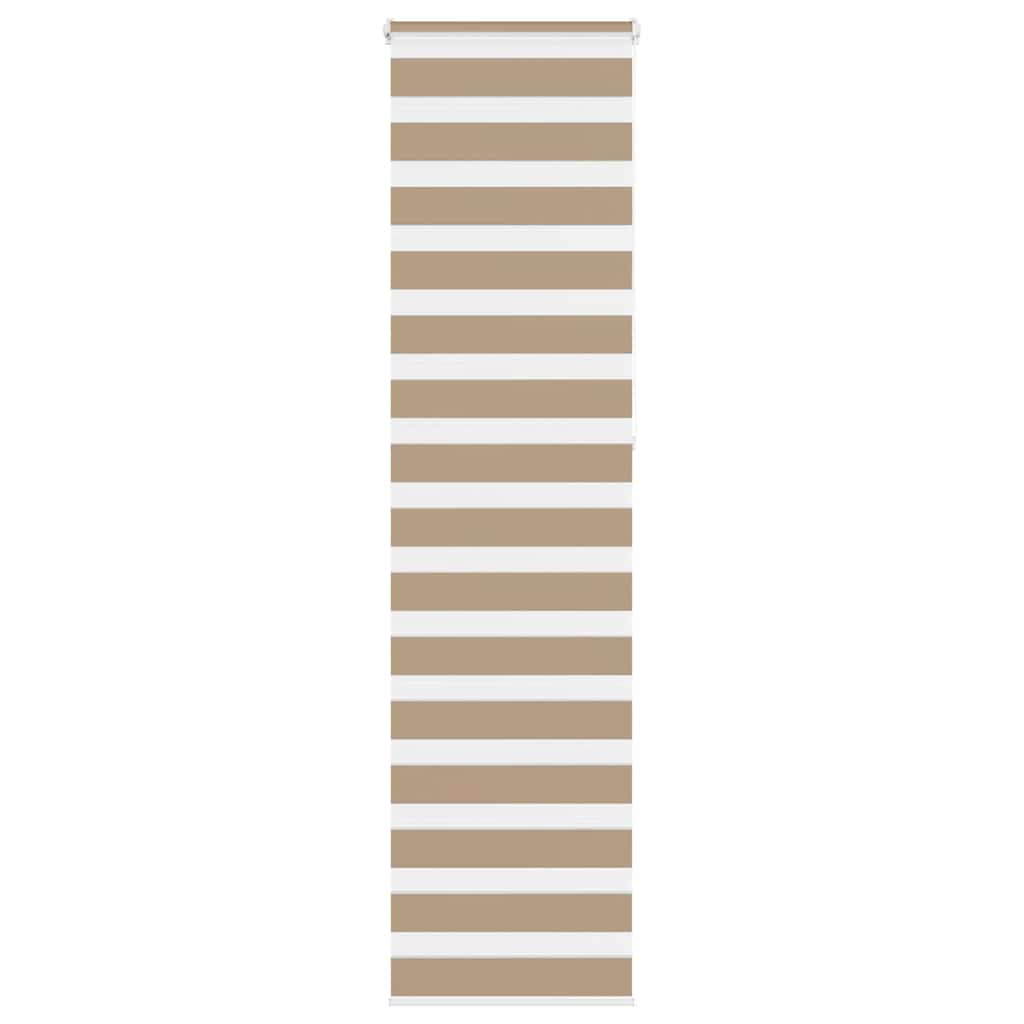 JUNG Vida Doppelrollo Sandbraun 65x230 cm Stoffbreite 60,9 cm Polyester