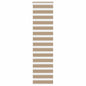 JUNG Vida Doppelrollo Sandbraun 65x230 cm Stoffbreite 60,9 cm Polyester