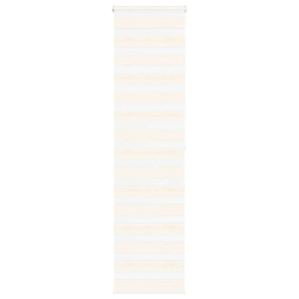 JUNG Vida Doppelrollo Marmorbeige 60x200 cm Stoffbreite 55,9 cm Polyester