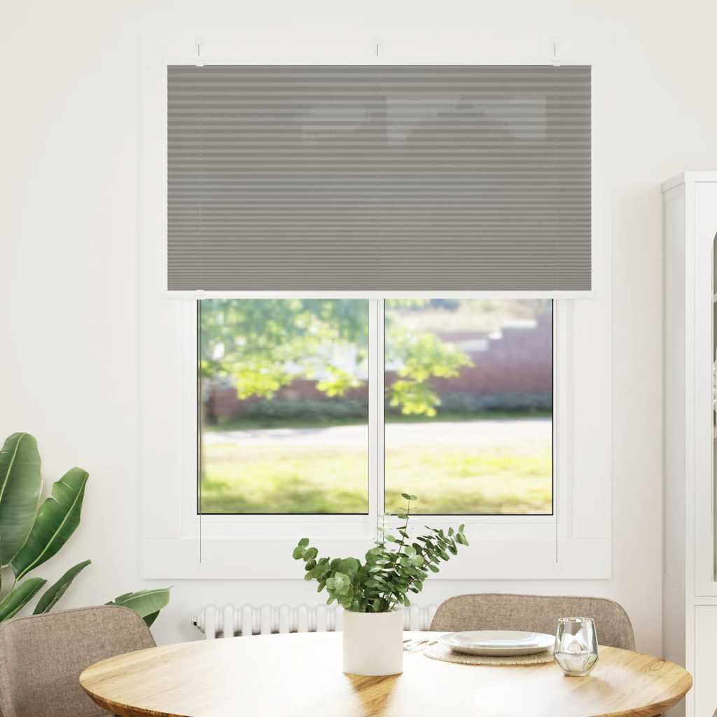 JUNG Vida Plissee Anthrazit 110x100 cm Stoffbreite 109,4 cm Polyester