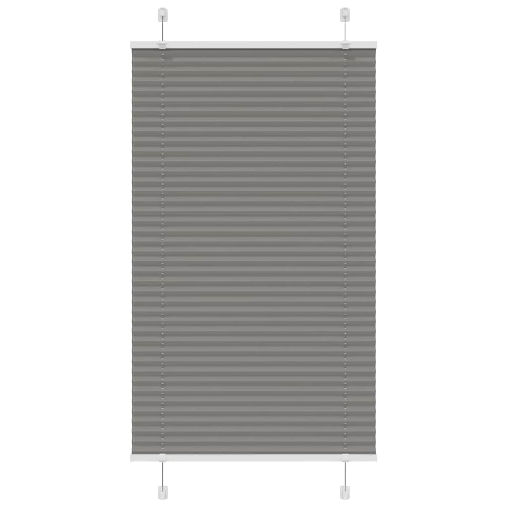 JUNG Vida Plissee Anthrazit 70x150 cm Stoffbreite 69,4 cm Polyester