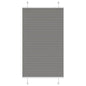 JUNG Vida Plissee Anthrazit 70x150 cm Stoffbreite 69,4 cm Polyester