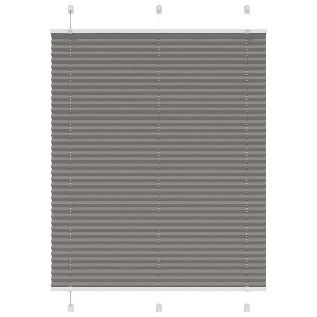 JUNG Vida Plissee Anthrazit 105x150 cm Stoffbreite 104,4 cm Polyester