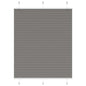 JUNG Vida Plissee Anthrazit 105x150 cm Stoffbreite 104,4 cm Polyester