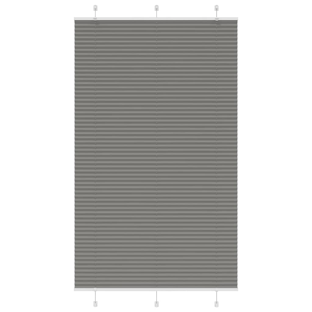 JUNG Vida Plissee Anthrazit 115x200 cm Stoffbreite 114,4 cm Polyester