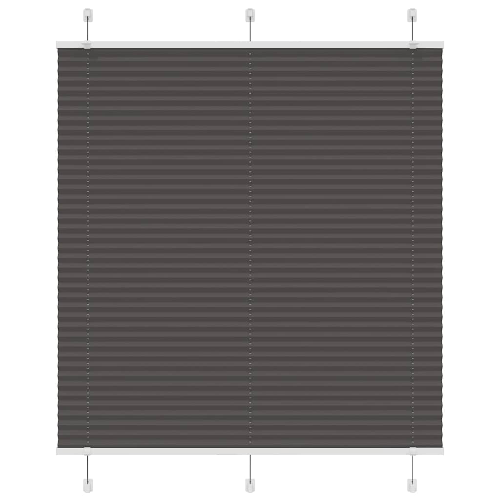 JUNG Vida Plissee Schwarz 115x150 cm Stoffbreite 114,4 cm Polyester