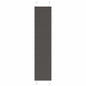 JUNG Vida Plissee Schwarz 45x200 cm Stoffbreite 44,4 cm Polyester