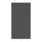 JUNG Vida Plissee Schwarz 105x200 cm Stoffbreite 104,4 cm Polyester