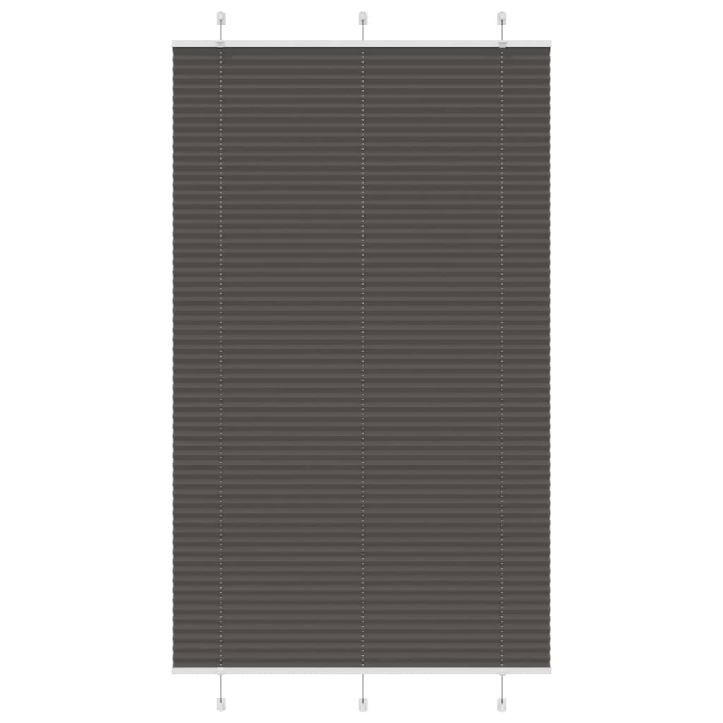 JUNG Vida Plissee Schwarz 120x200 cm Stoffbreite 119,4 cm Polyester