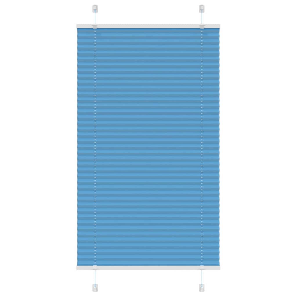 JUNG Vida Plissee Blau 70x100 cm Stoffbreite 69,4 cm Polyester