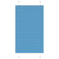 JUNG Vida Plissee Blau 70x100 cm Stoffbreite 69,4 cm Polyester