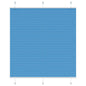 JUNG Vida Plissee Blau 120x100 cm Stoffbreite 119,4 cm Polyester