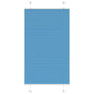 JUNG Vida Plissee Blau 70x150 cm Stoffbreite 69,4 cm Polyester