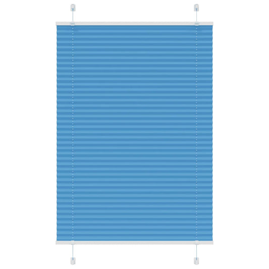 JUNG Vida Plissee Blau 95x150 cm Stoffbreite 94,4 cm Polyester