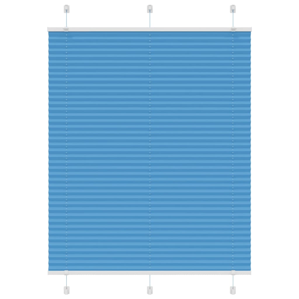 JUNG Vida Plissee Blau 110x150 cm Stoffbreite 109,4 cm Polyester