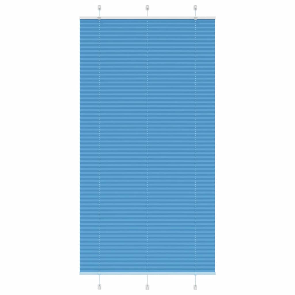 JUNG Vida Plissee Blau 105x200 cm Stoffbreite 104,4 cm Polyester
