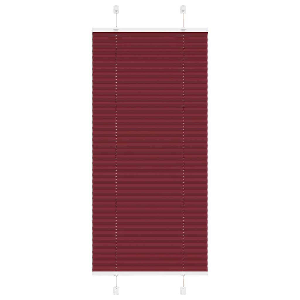 JUNG Vida Plissee Bordeauxrot 60x100 cm Stoffbreite 59,4 cm Polyester