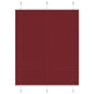 JUNG Vida Plissee Bordeauxrot 110x100 cm Stoffbreite 109,4 cm Polyester