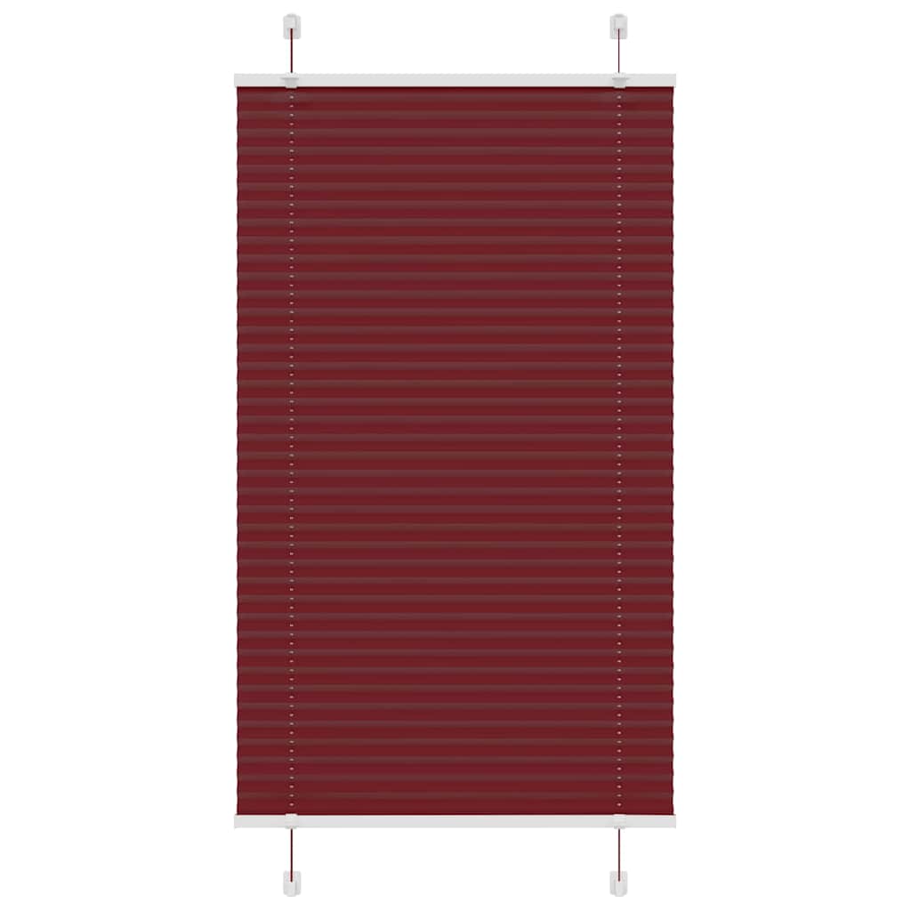 JUNG Vida Plissee Bordeauxrot 70x150 cm Stoffbreite 69,4 cm Polyester
