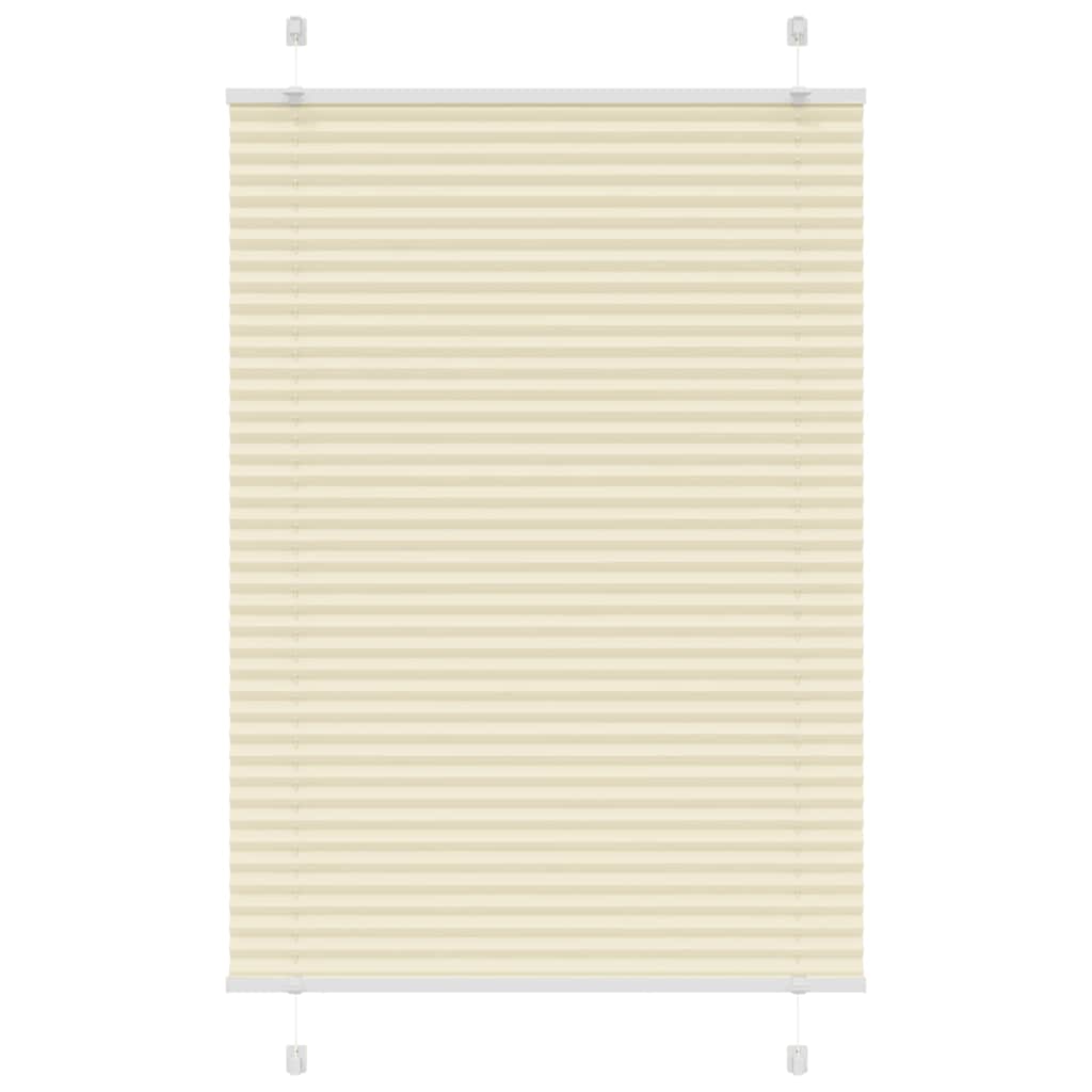 JUNG Vida Plissee Creme 85x100 cm Stoffbreite 84,4 cm Polyester