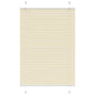 JUNG Vida Plissee Creme 100x100 cm Stoffbreite 99,4 cm Polyester