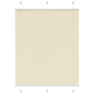JUNG Vida Plissee Creme 110x150 cm Stoffbreite 109,4 cm Polyester