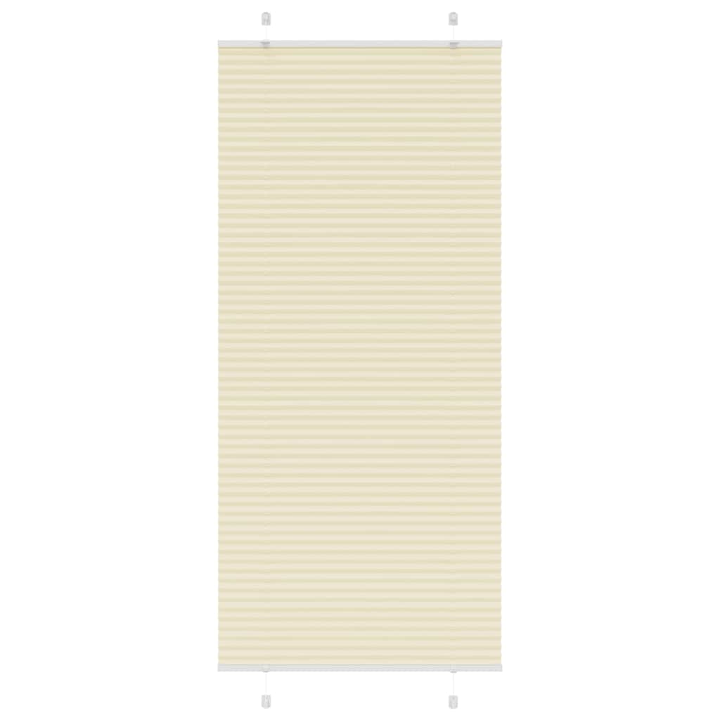 JUNG Vida Plissee Creme 95x200 cm Stoffbreite 94,4 cm Polyester