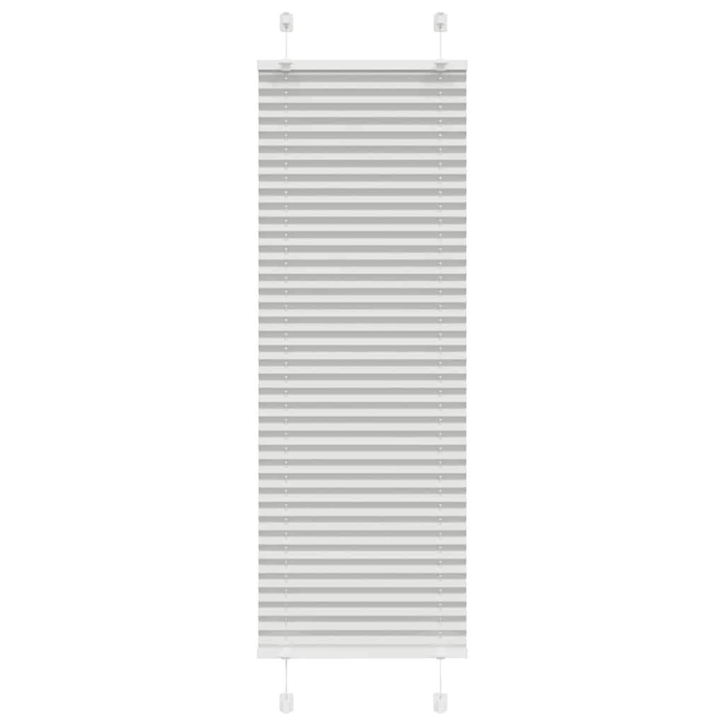 JUNG Vida Plissee Hellgrau 40x100 cm Stoffbreite 39,4 cm Polyester