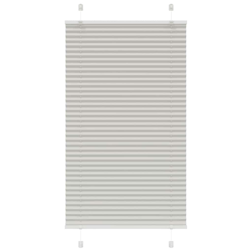 JUNG Vida Plissee Hellgrau 70x100 cm Stoffbreite 69,4 cm Polyester