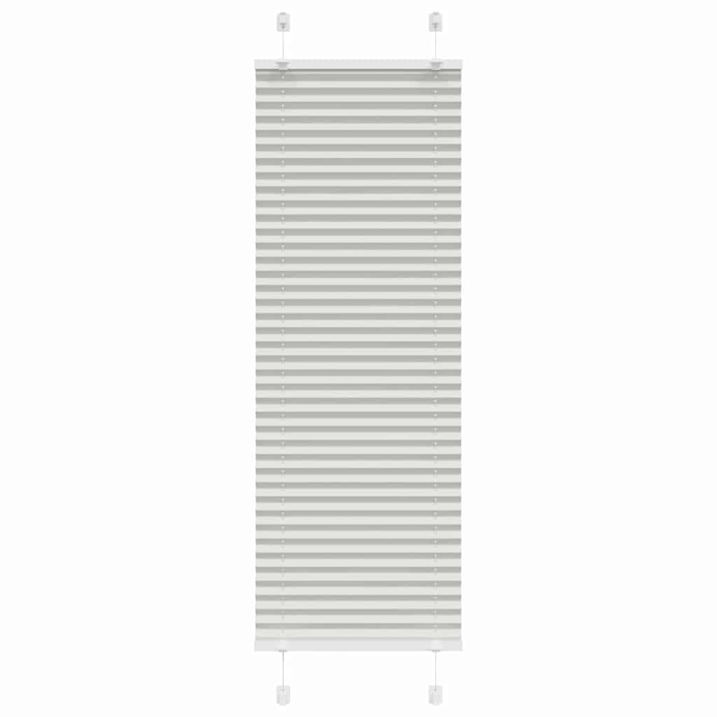 JUNG Vida Plissee Hellgrau 45x150 cm Stoffbreite 44,4 cm Polyester