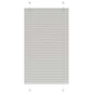 JUNG Vida Plissee Hellgrau 70x150 cm Stoffbreite 69,4 cm Polyester