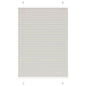 JUNG Vida Plissee Hellgrau 95x150 cm Stoffbreite 94,4 cm Polyester