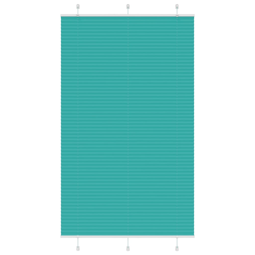 JUNG Vida Plissee Petrolgrün 120x200 cm Stoffbreite 119,4 cm Polyester