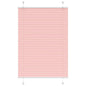 JUNG Vida Plissee Rosa 100x100 cm Stoffbreite 99,4 cm Polyester