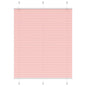 JUNG Vida Plissee Rosa 110x150 cm Stoffbreite 109,4 cm Polyester