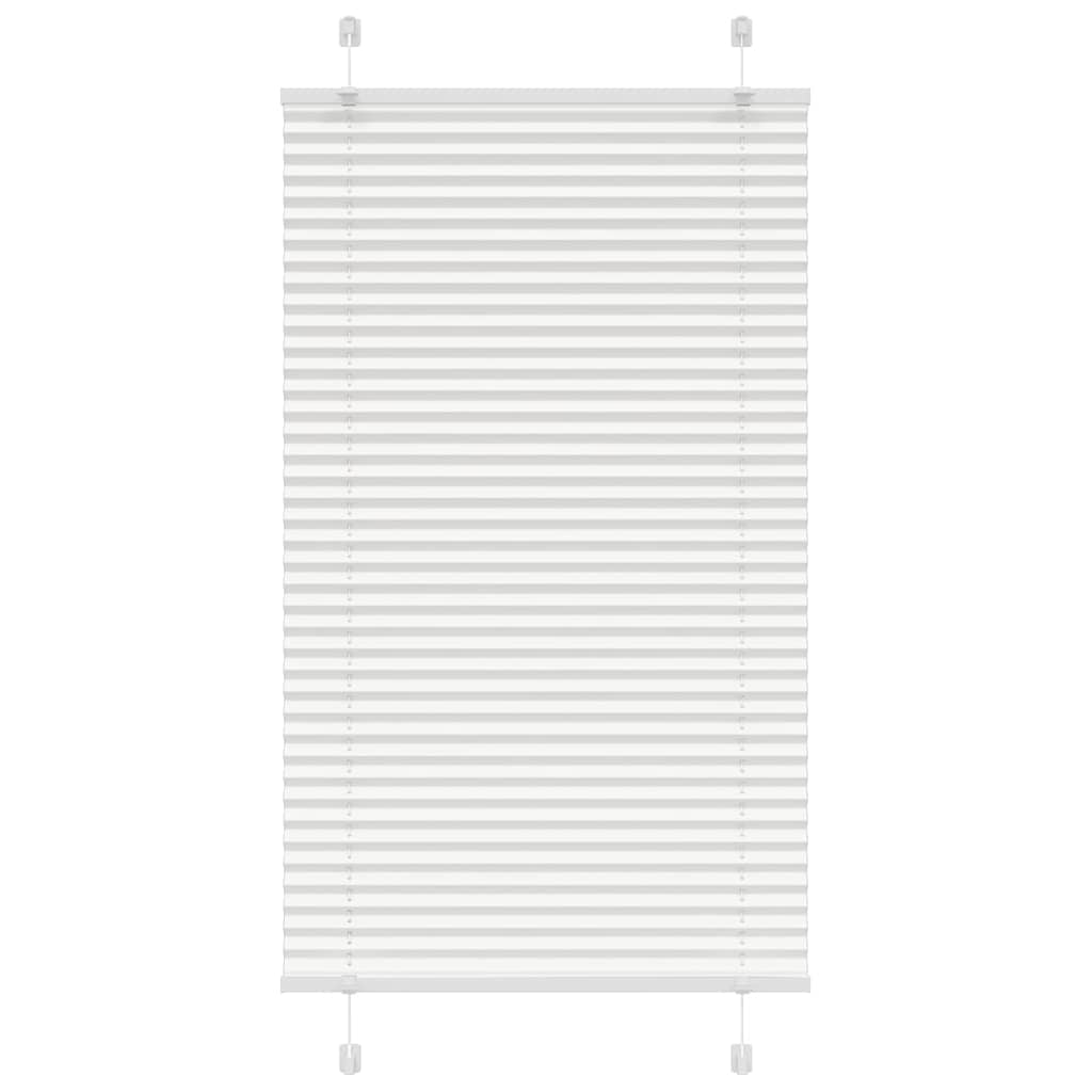 JUNG Vida Plissee Weiß 75x150 cm Stoffbreite 74,4 cm Polyester