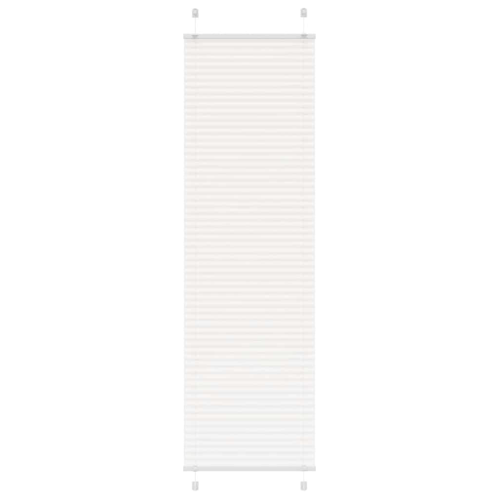 JUNG Vida Plissee Weiß 60x200 cm Stoffbreite 59,4 cm Polyester