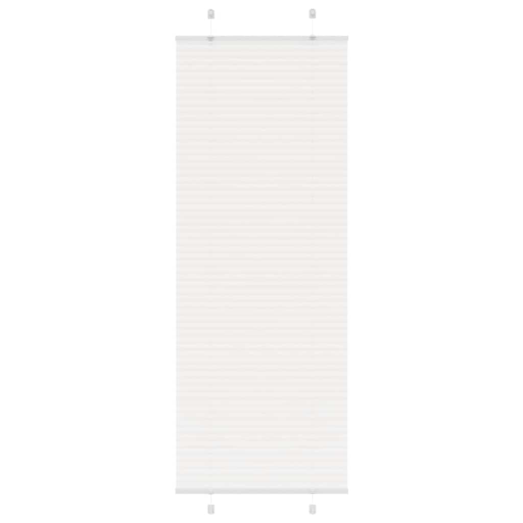 JUNG Vida Plissee Weiß 70x200 cm Stoffbreite 69,4 cm Polyester