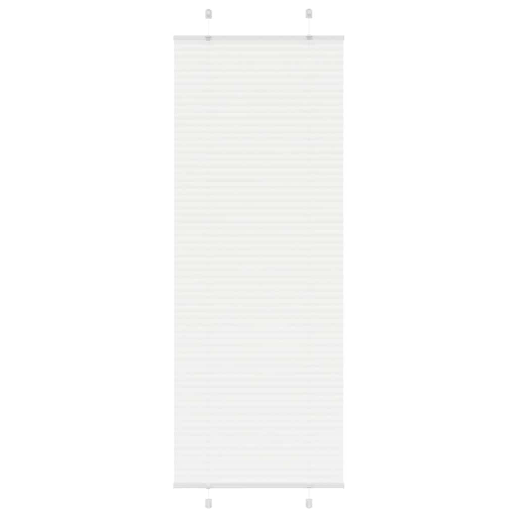 JUNG Vida Plissee Weiß 75x200 cm Stoffbreite 74,4 cm Polyester