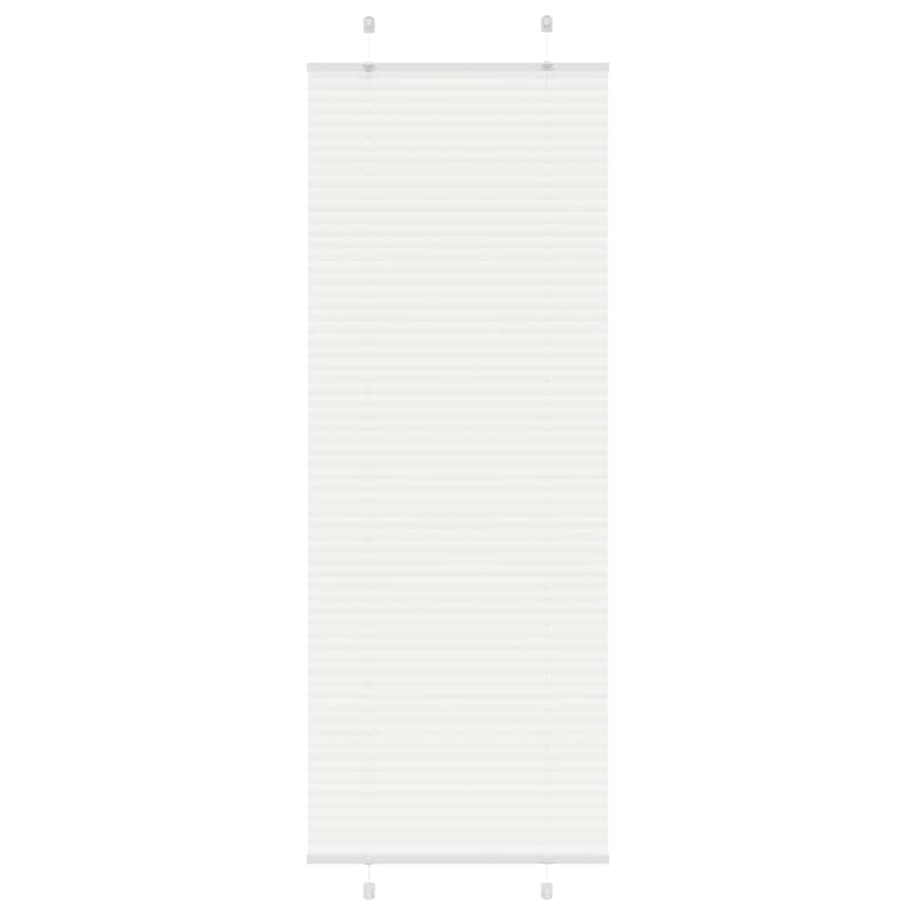 JUNG Vida Plissee Weiß 80x200 cm Stoffbreite 79,4 cm Polyester