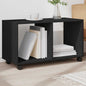 JUNG Vida Rollschrank Schwarz 72x33x42,5 cm Holzwerkstoff