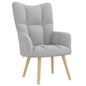 JUNG Vida Relaxsessel Wolkengrauer Stoff