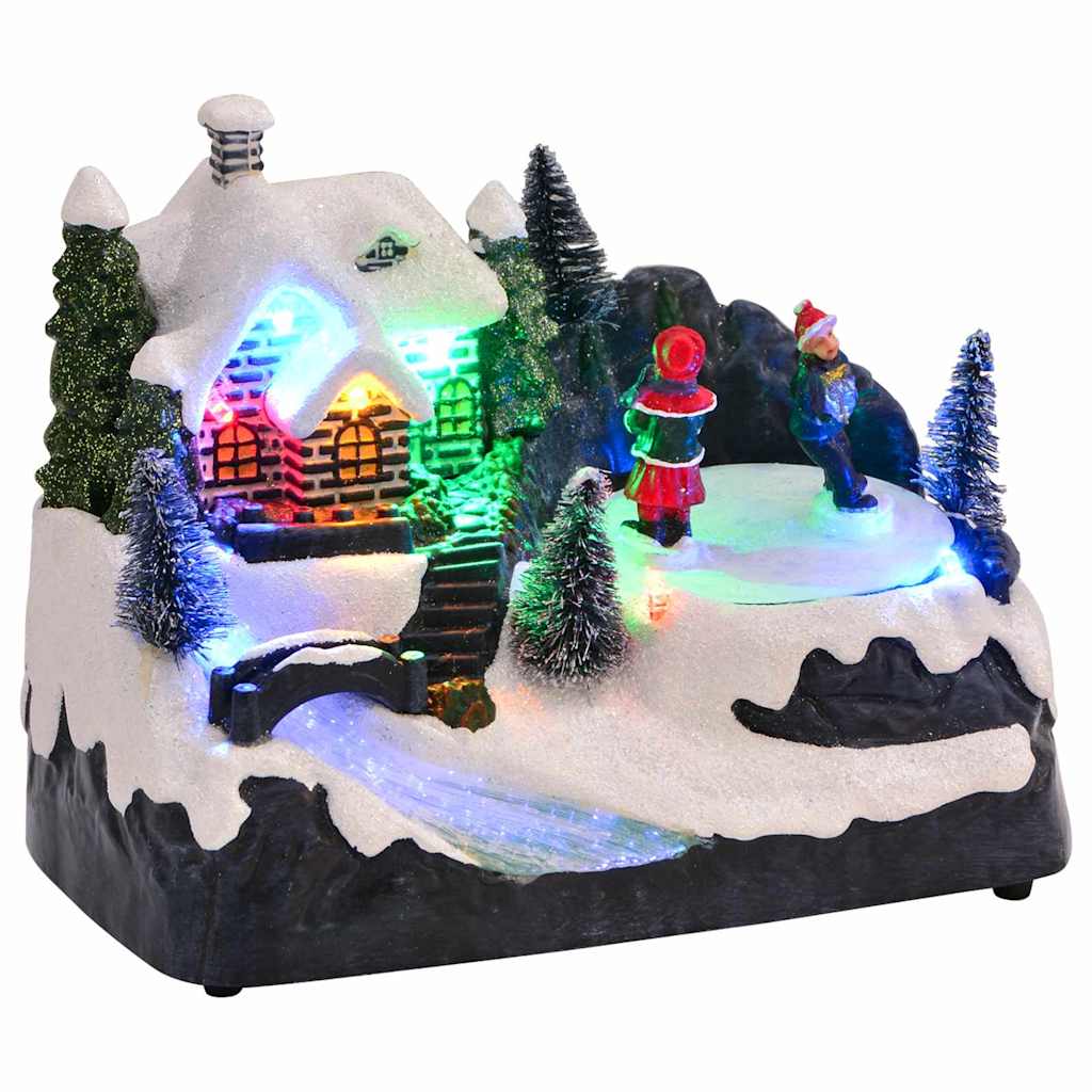 JUNG Vida Weihnachtlicher Tisch Mehrfarbig 16 x 11,5 x 13 cm Kunststoff
