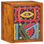 JUNG Vida Nachttisch Braun 35 x 30 x 40 cm Massivholz Akazie