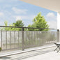 JUNG Vida Transparente Plane mit Ösen 1x10 m Polyethylen