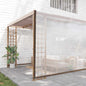 JUNG Vida Transparente Plane mit Ösen 8x12 m Polyethylen