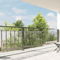 JUNG Vida Transparente Plane mit Ösen 1x10 m PVC