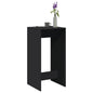 JUNG Vida Bartisch Schwarz 51x50x103,5 cm Holzwerkstoff