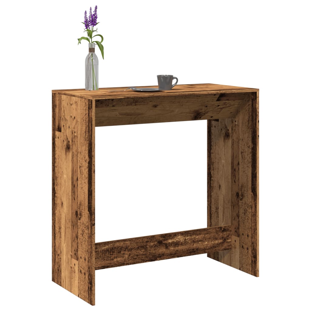 JUNG Vida Bartisch Altholz-Optik 102x50x103,5 cm Holzwerkstoff