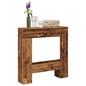 JUNG Vida Kaminumrandung Altholz-Optik 81x18x82 cm Holzwerkstoff